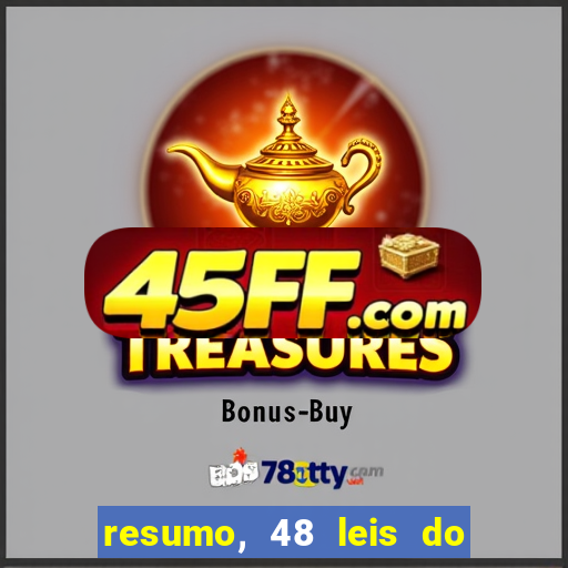 resumo, 48 leis do poder pdf